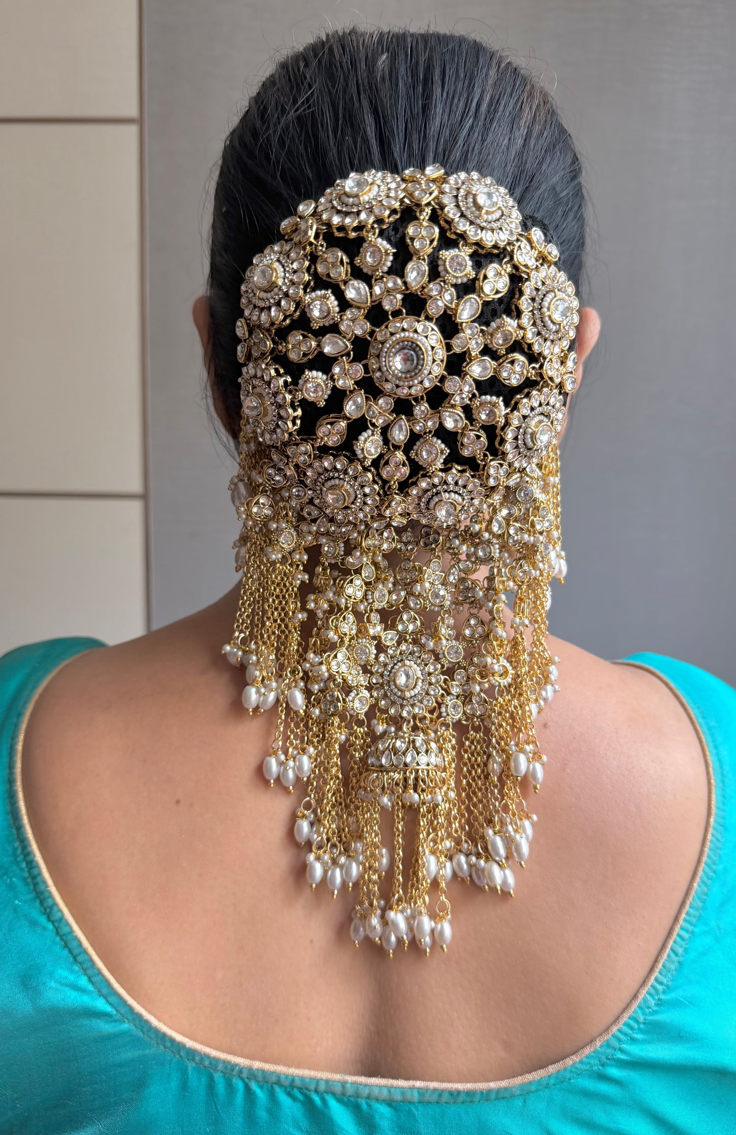 Regalia Bridal Bun & Kalire