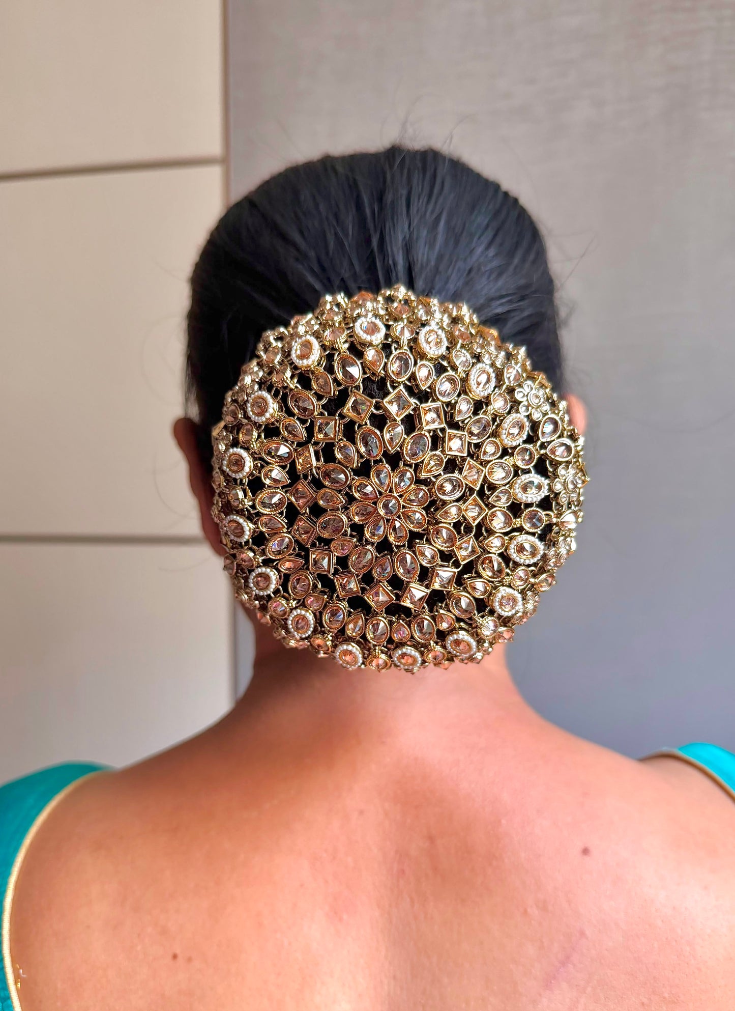 Rosegold Stone Bun