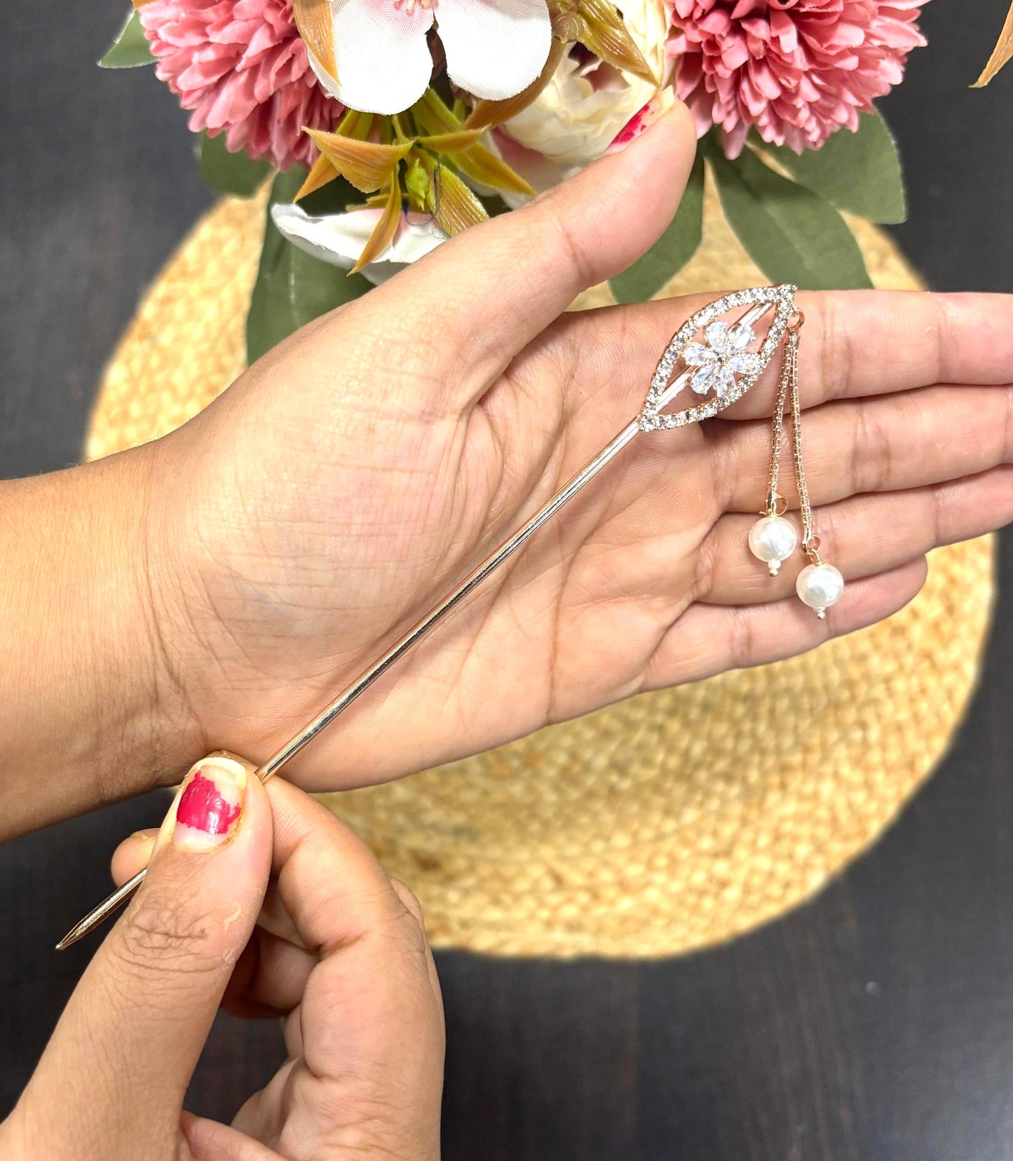 RoseGold Large Bun (metal)