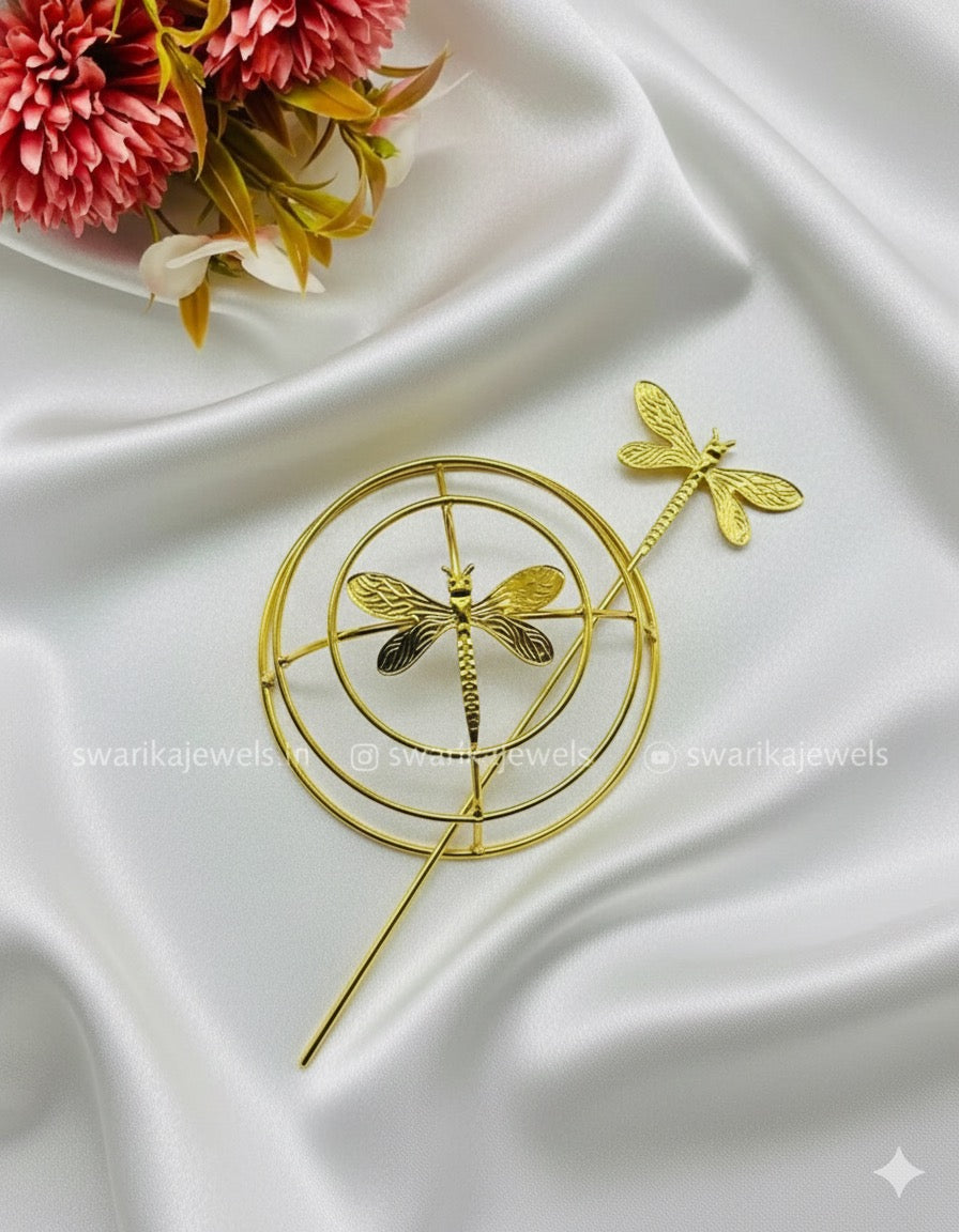 Butterfly Gold Bun (metal)