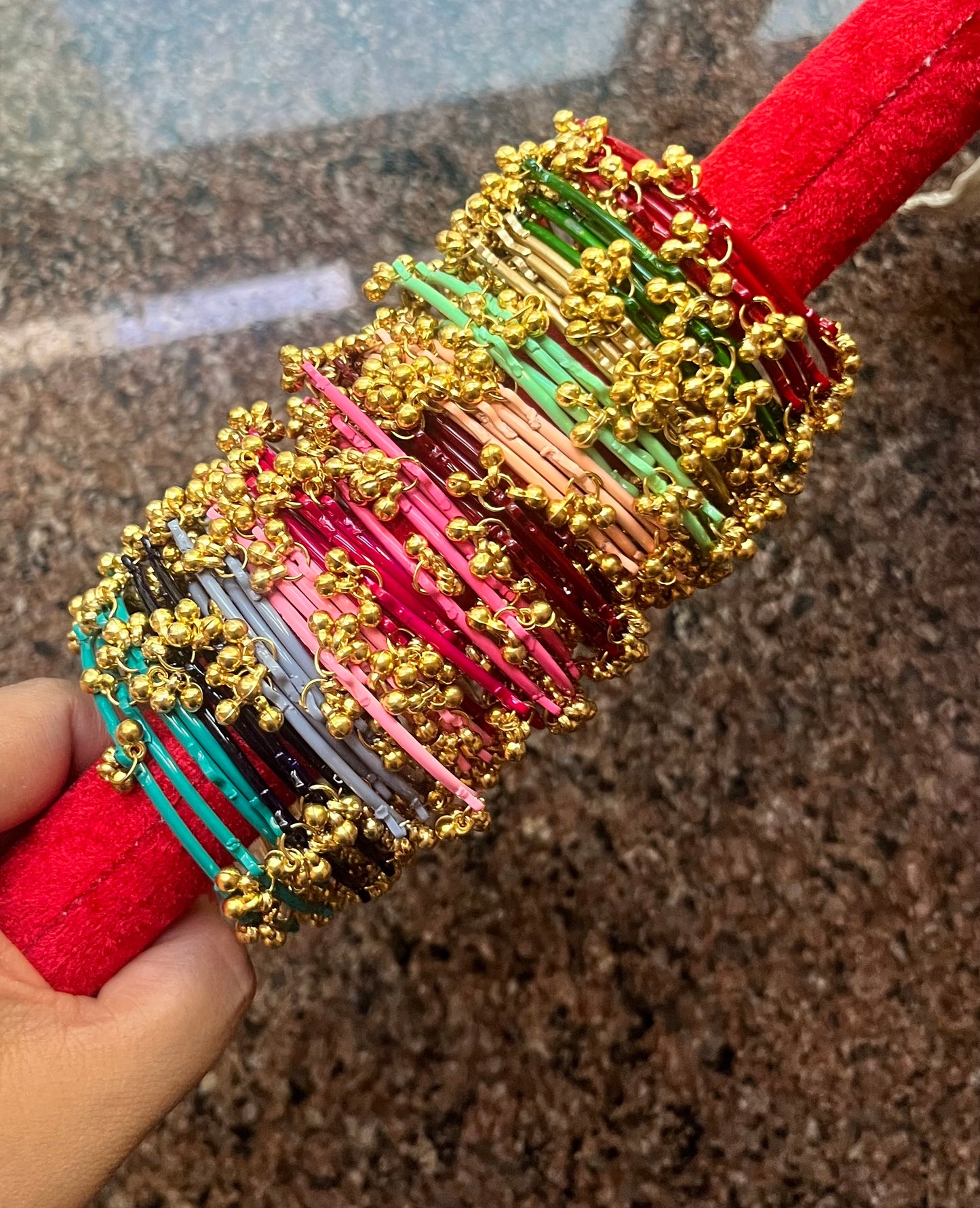 Metal Bangle multicolour (48 bangles)
