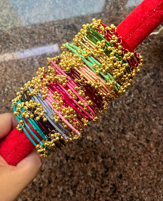 Metal Bangle multicolour (48 bangles)