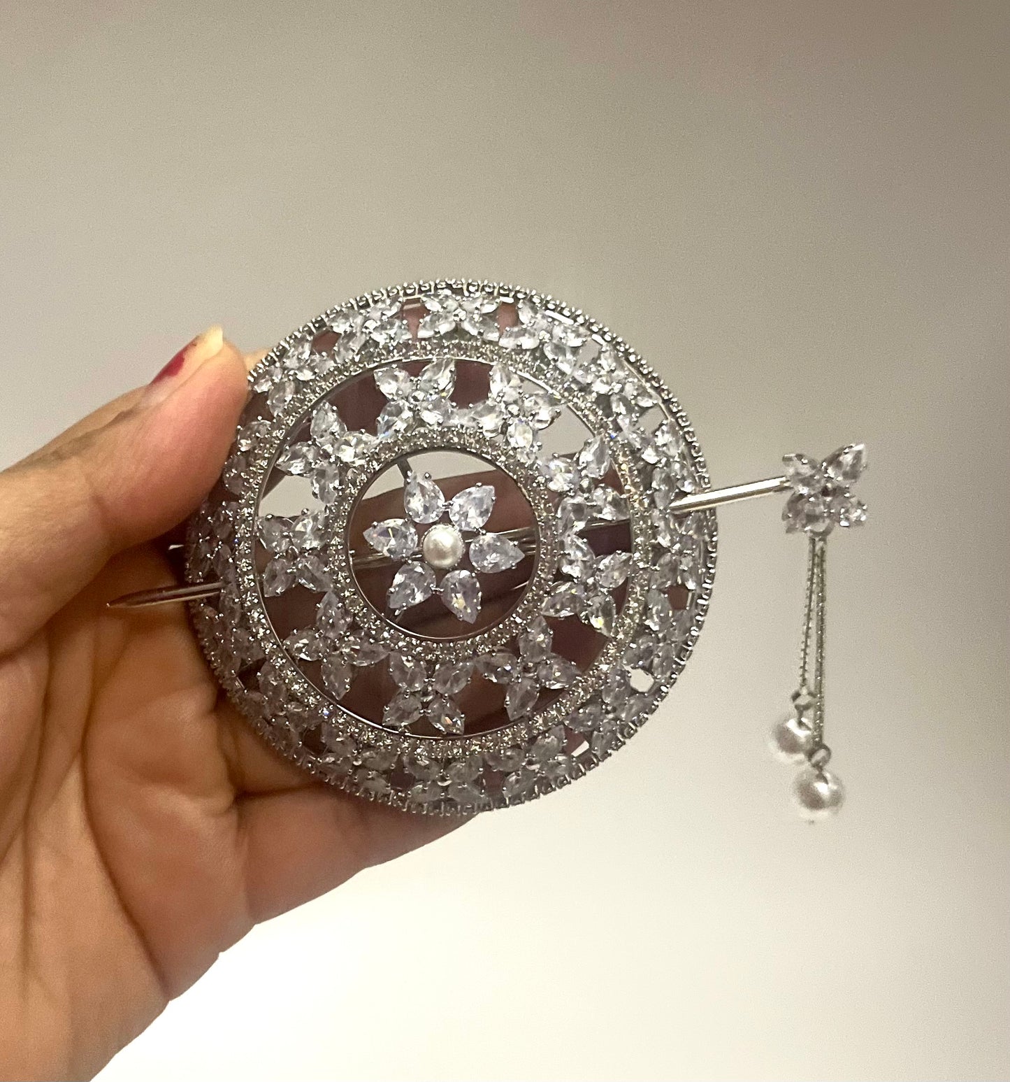 Silver Star Mini Bun (metal)