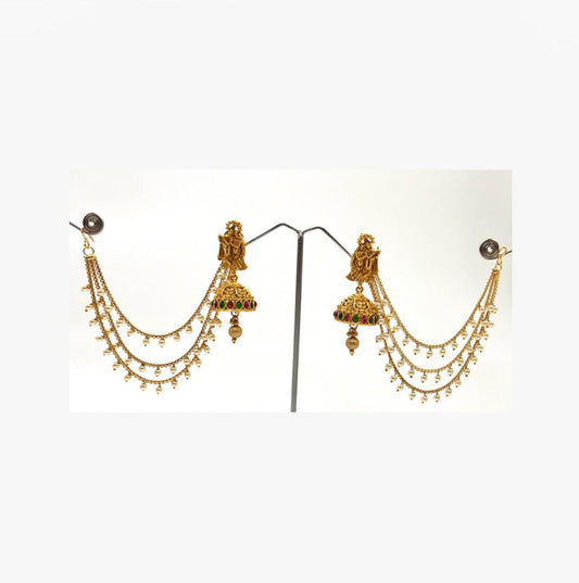 Jhumka plus earchain