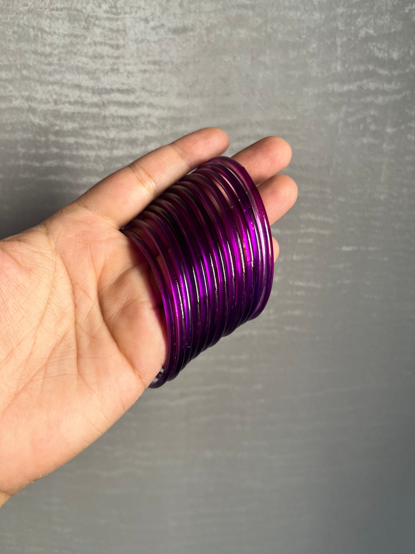 Jelly Bangles (Purple)