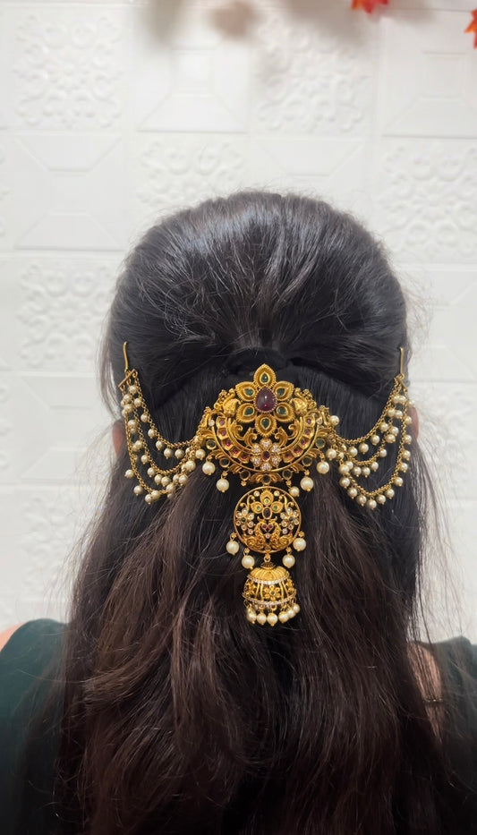 Regal Hairpin with Chain