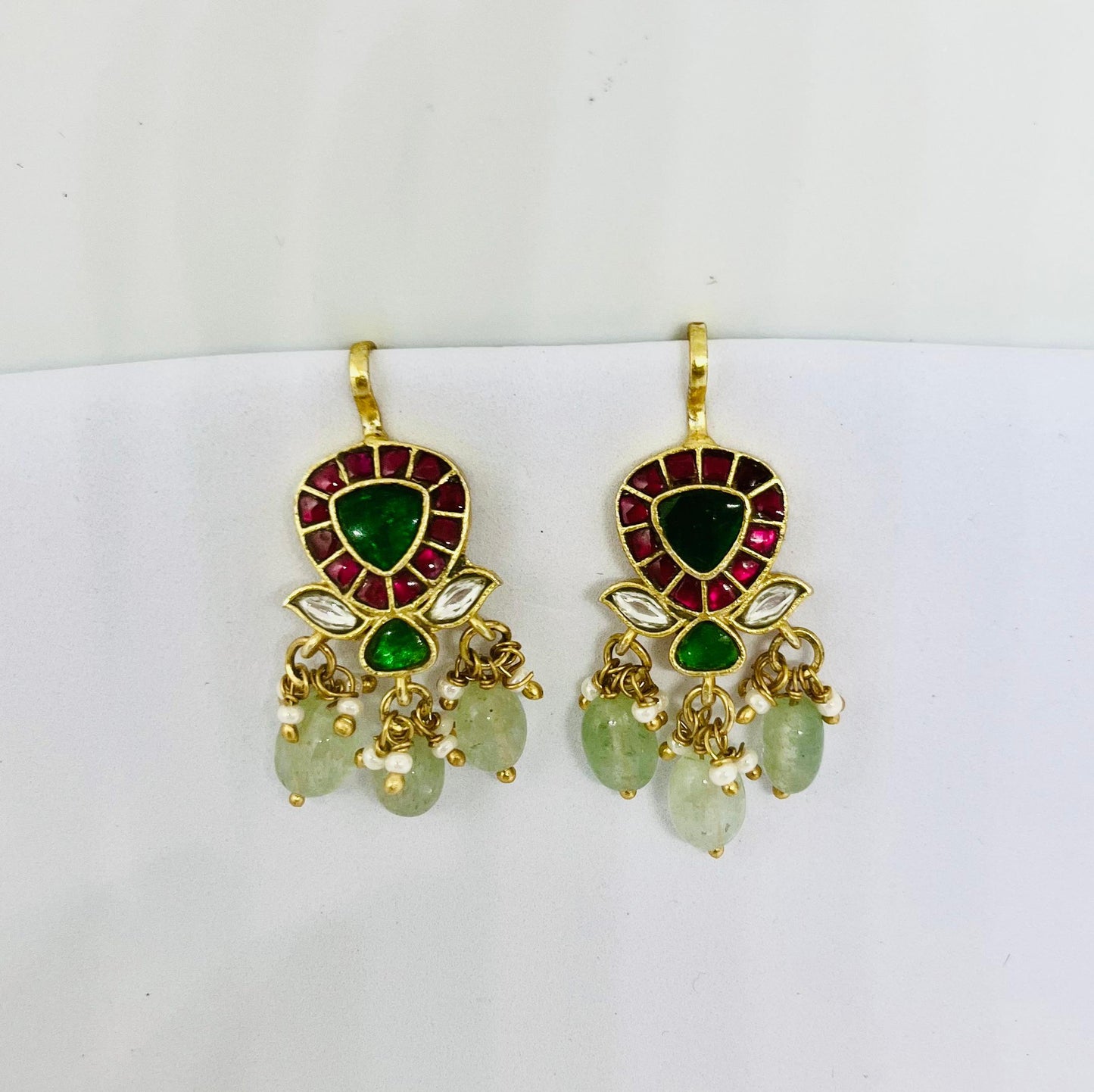 Pink and Green Bugadi