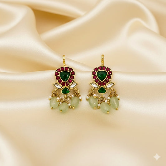 Pink and Green Bugadi