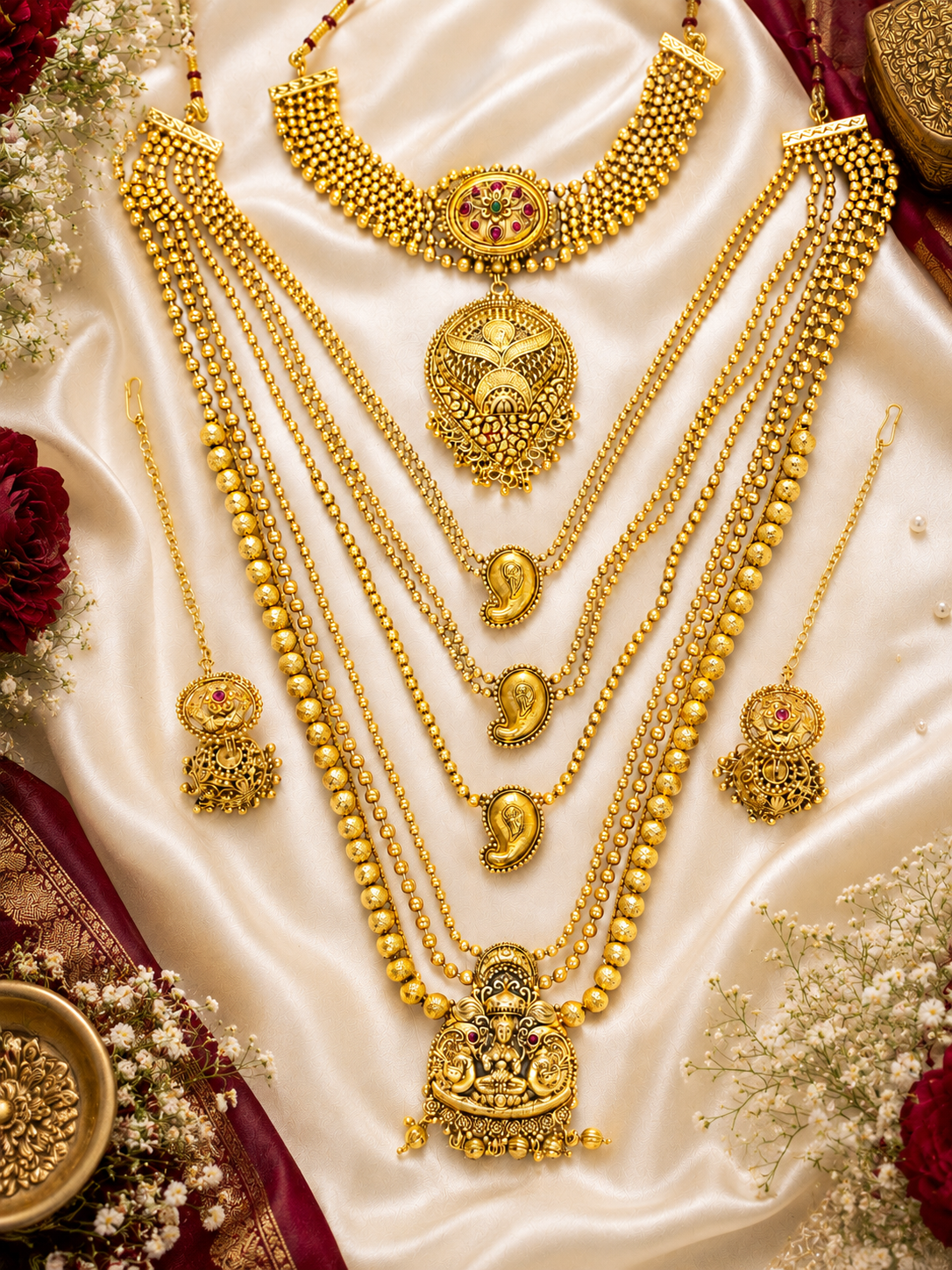 Divine Temple Layered Mala