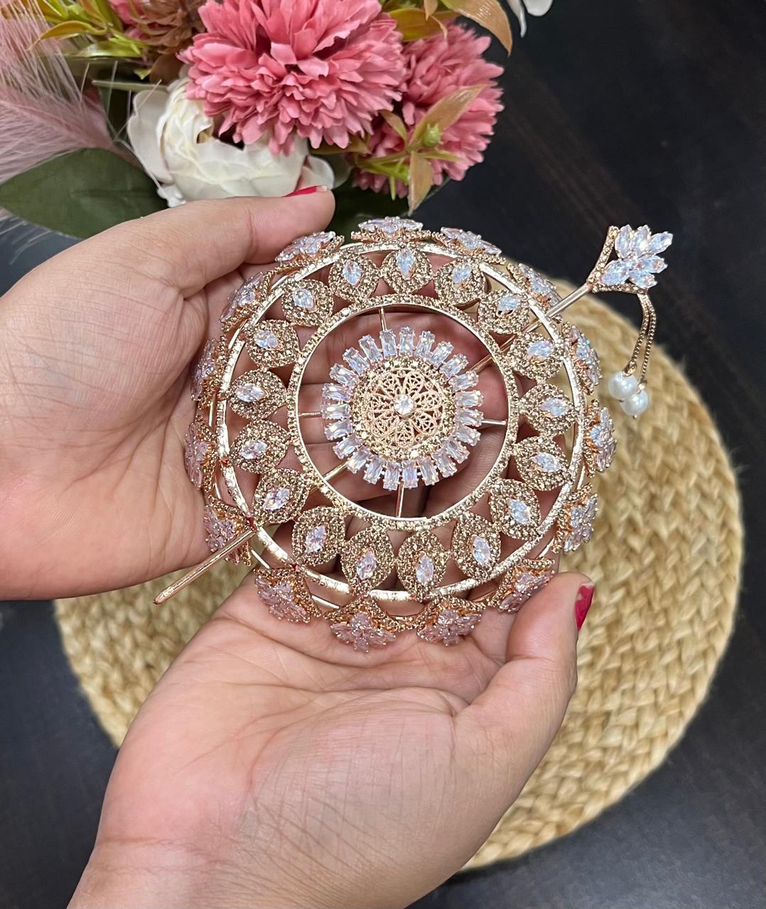 RoseGold Large Bun (metal)