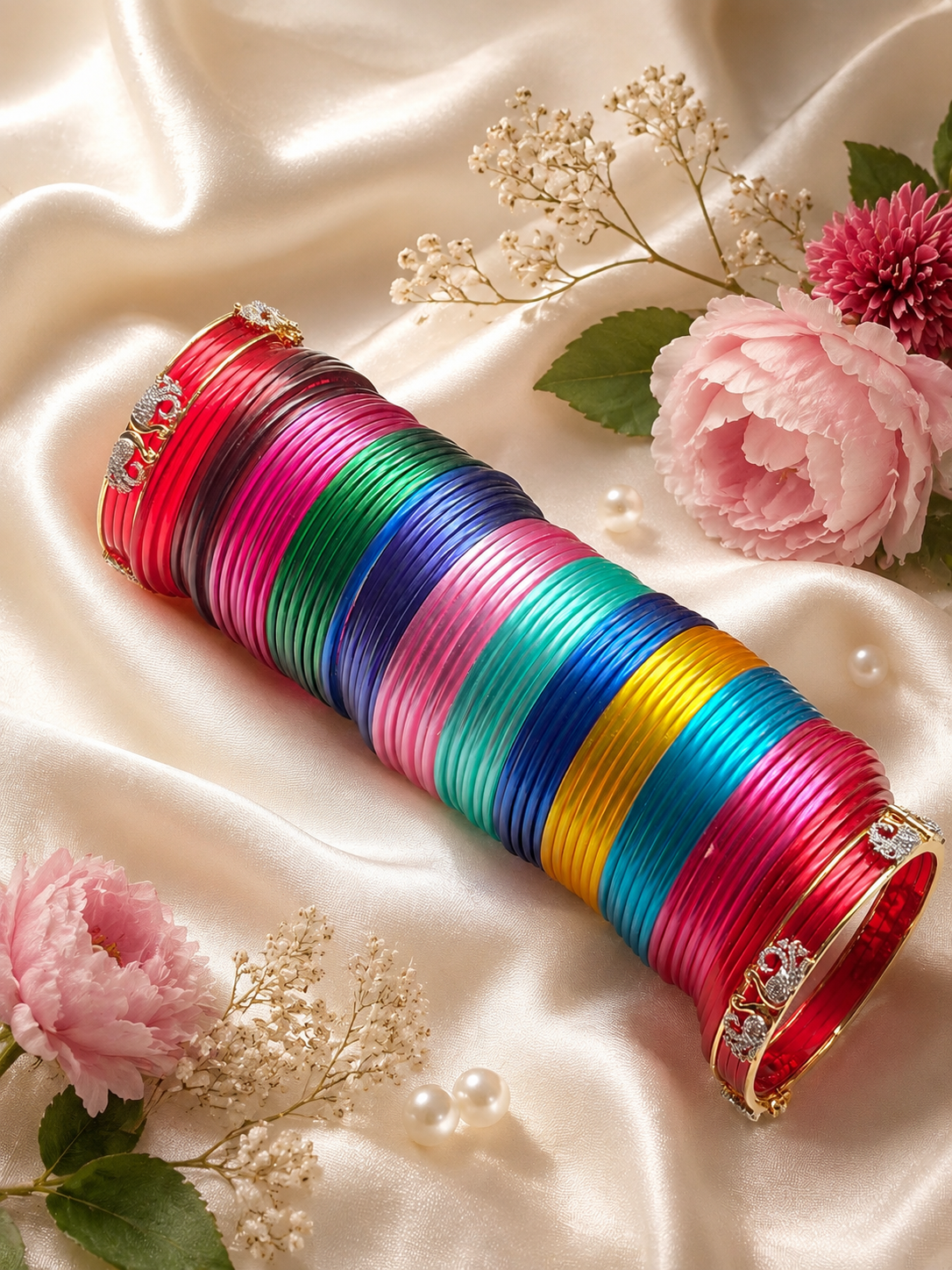 Interchangeable bangle set 4 ( 12colours)
