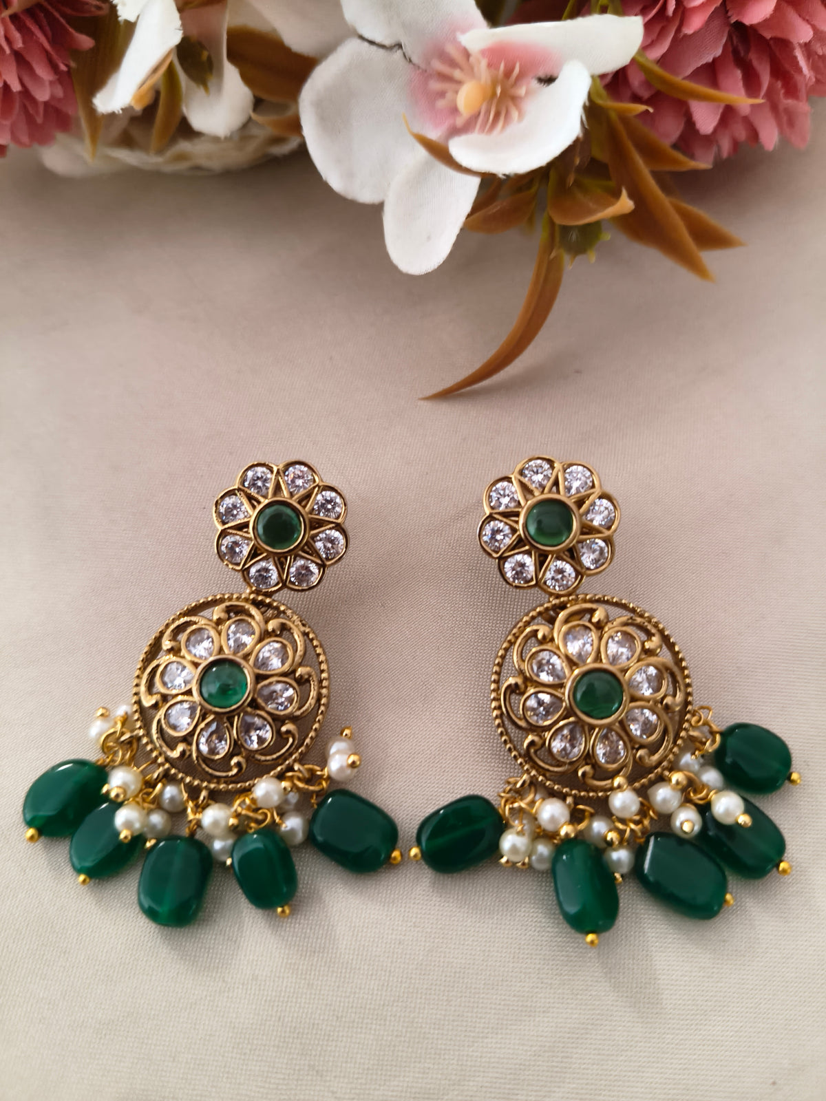 Lashkara Temple Green Necklace