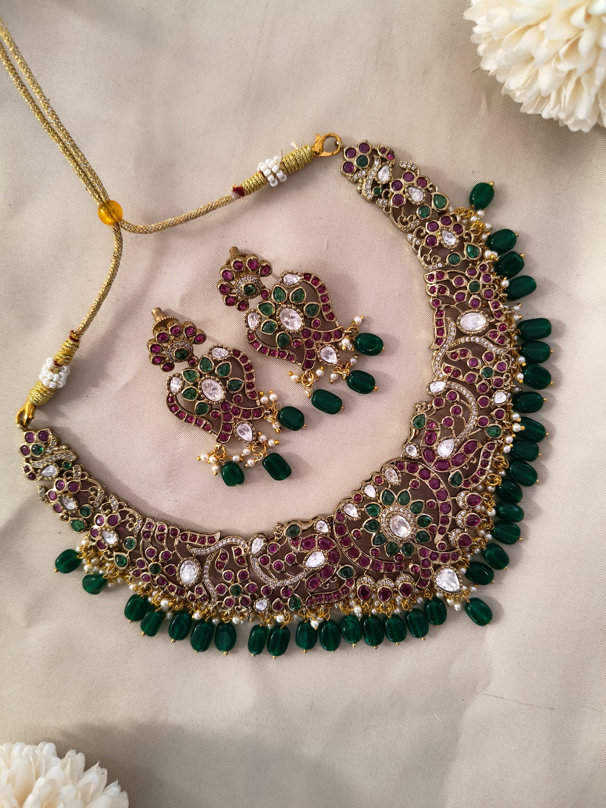 Jadau Semi Choker