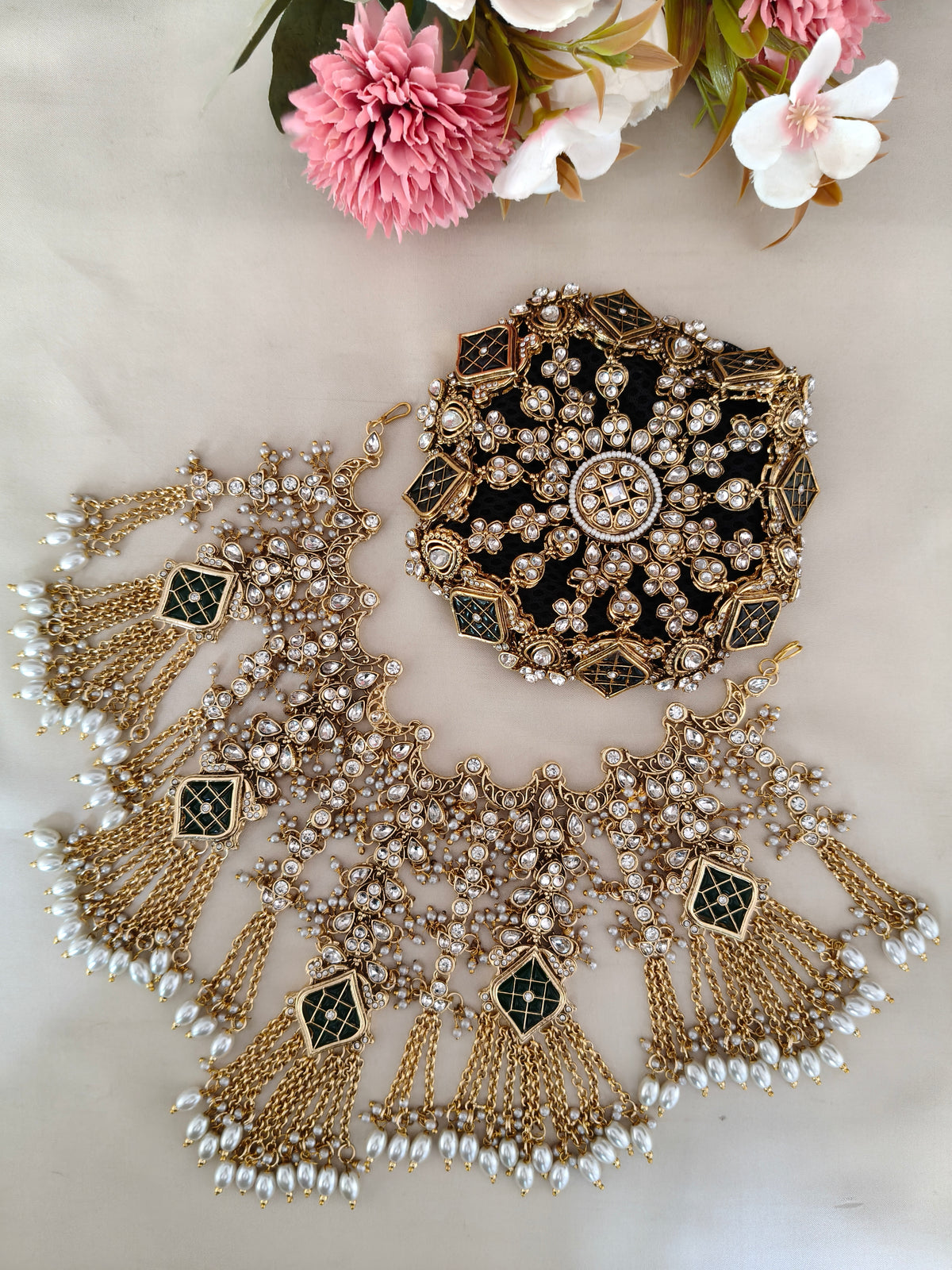 Heritage Bridal Bun & Kalire