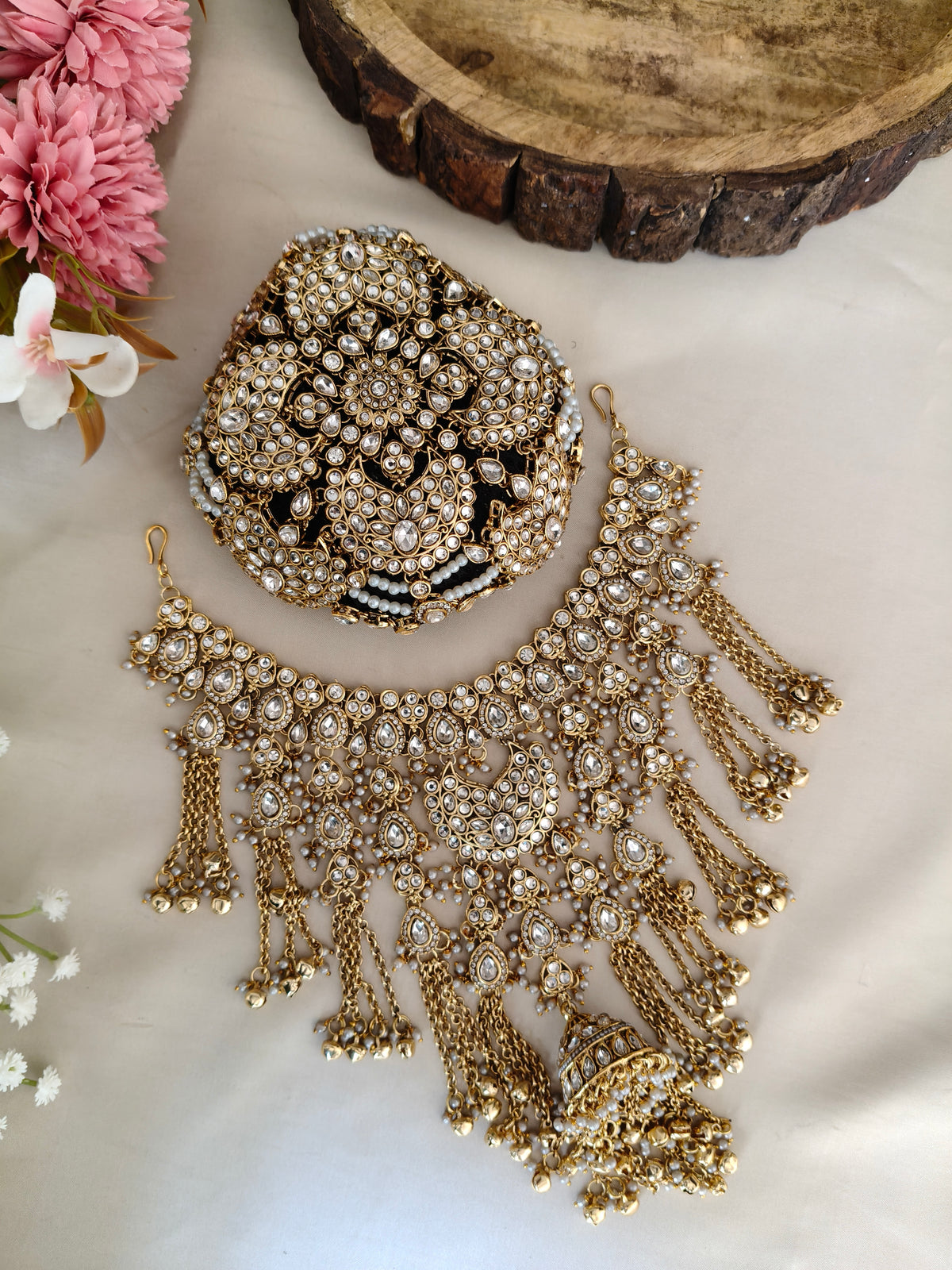 Royal Bridal Bun & Kalire