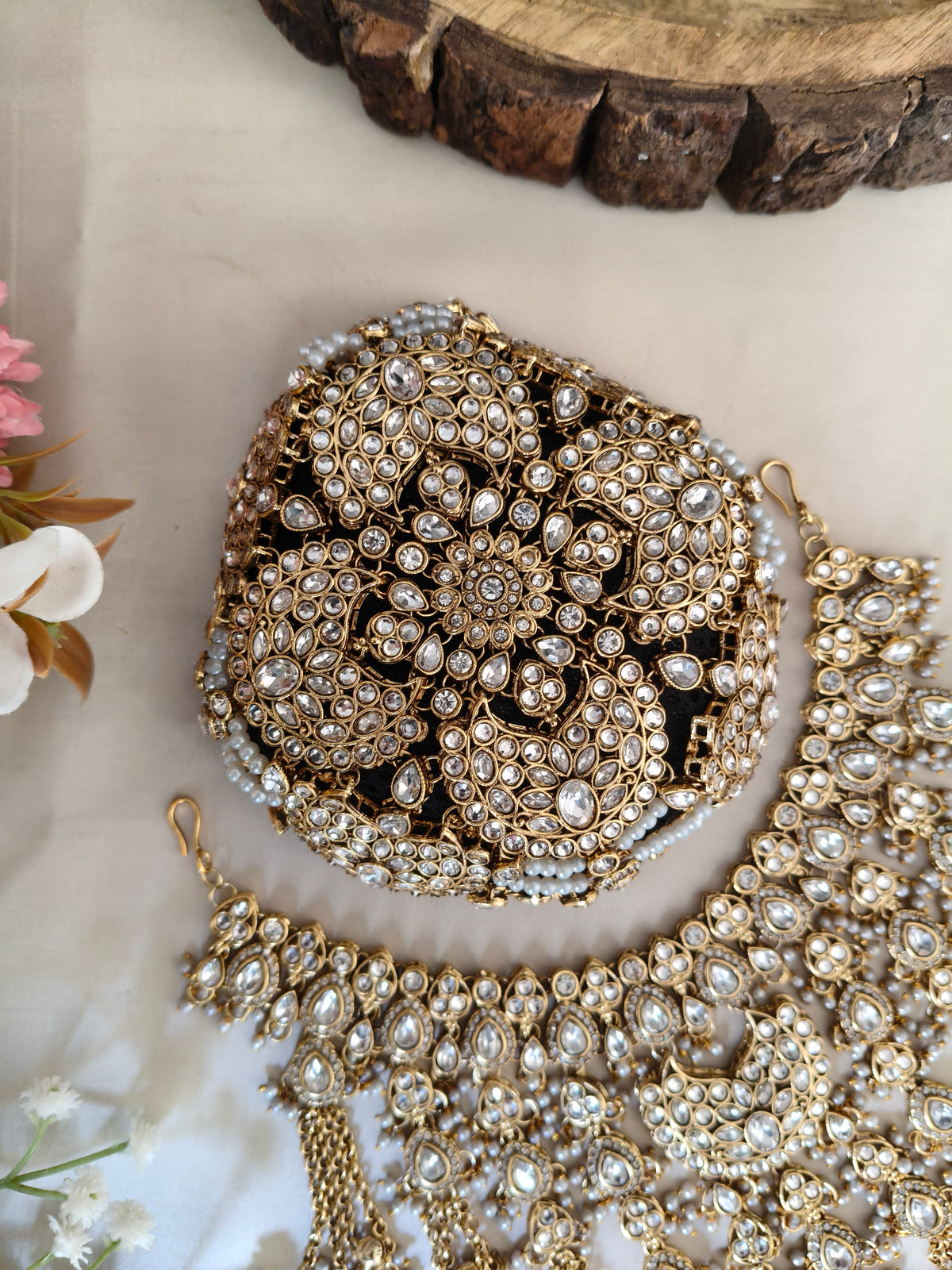 Royal Bridal Bun & Kalire