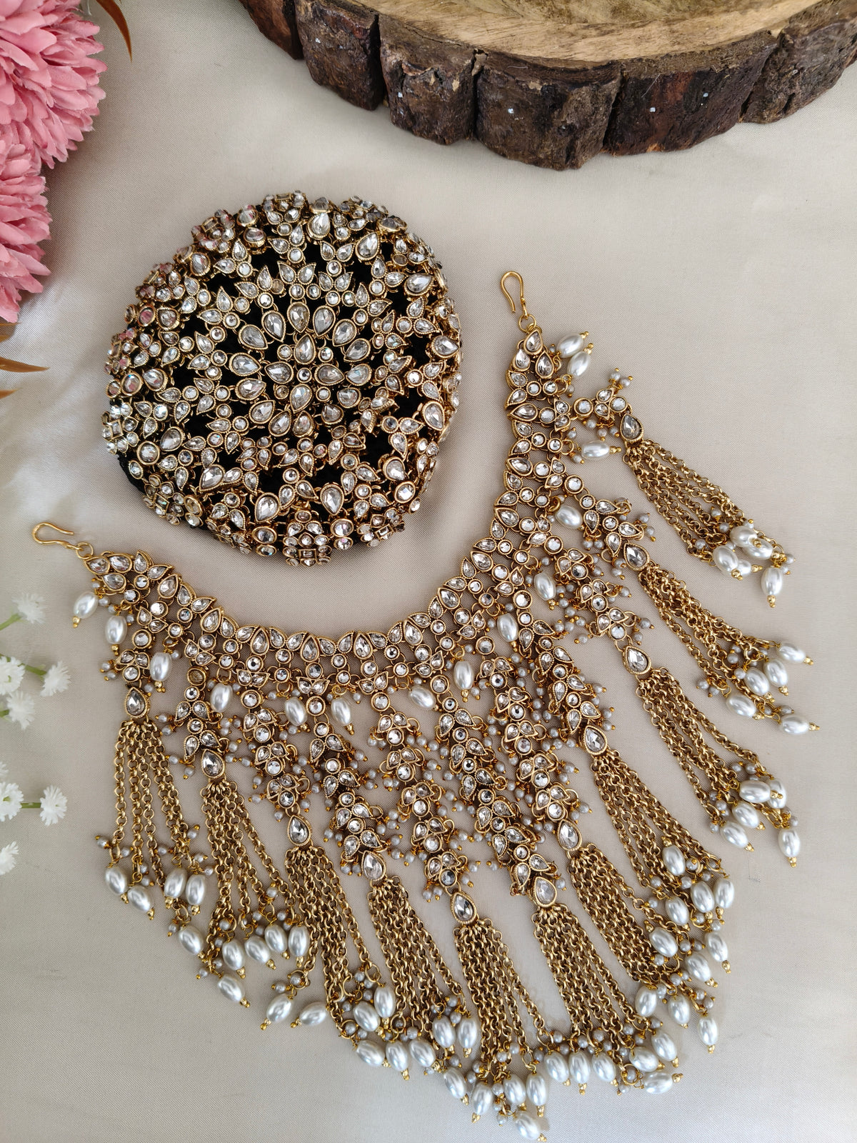 Bridal Amaari Bun & Kalire