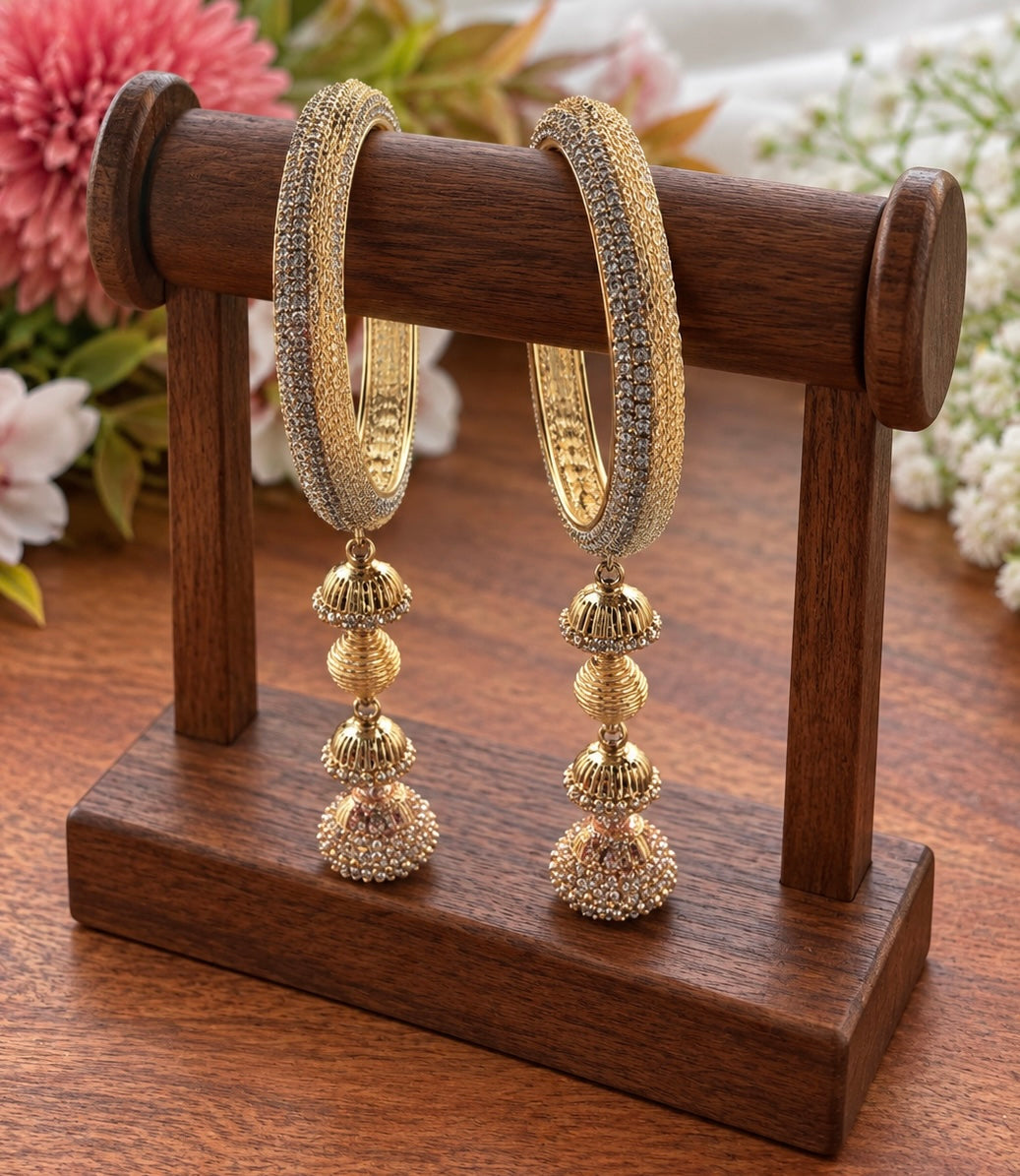 Regale Latkan Bangles(Set Of Two)