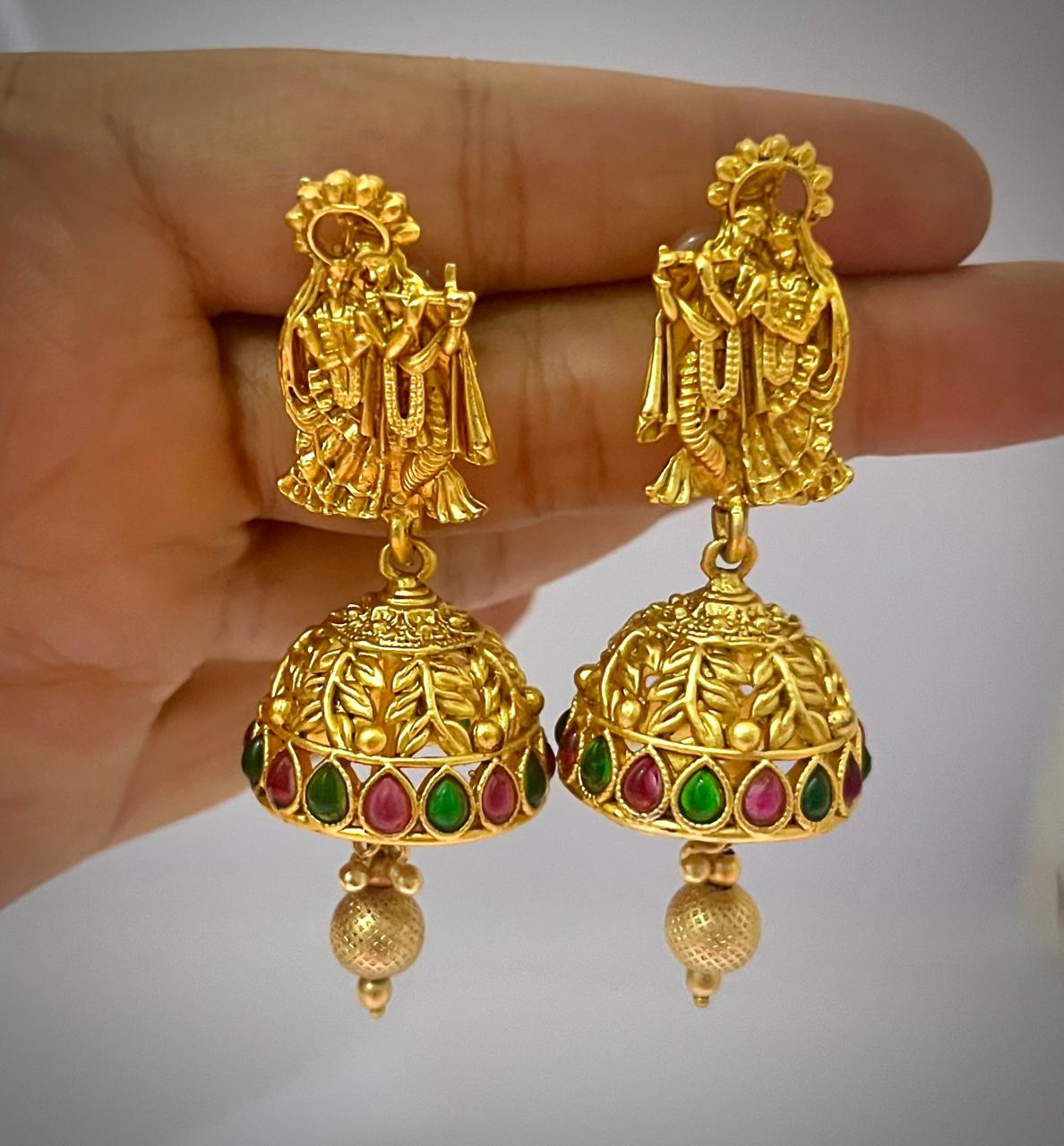 Radha Krishna Earring