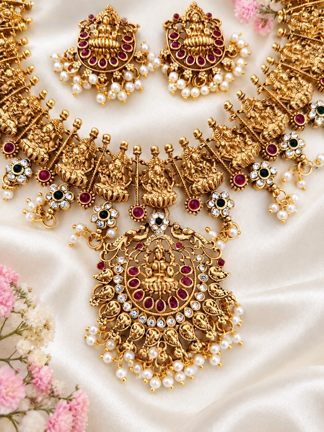 Royal Lakshmi Peacock Haram