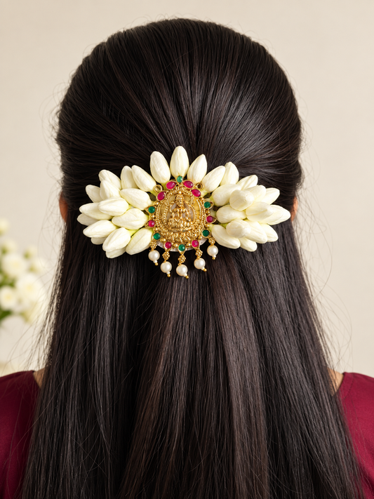 Temple Flower Hair Pin