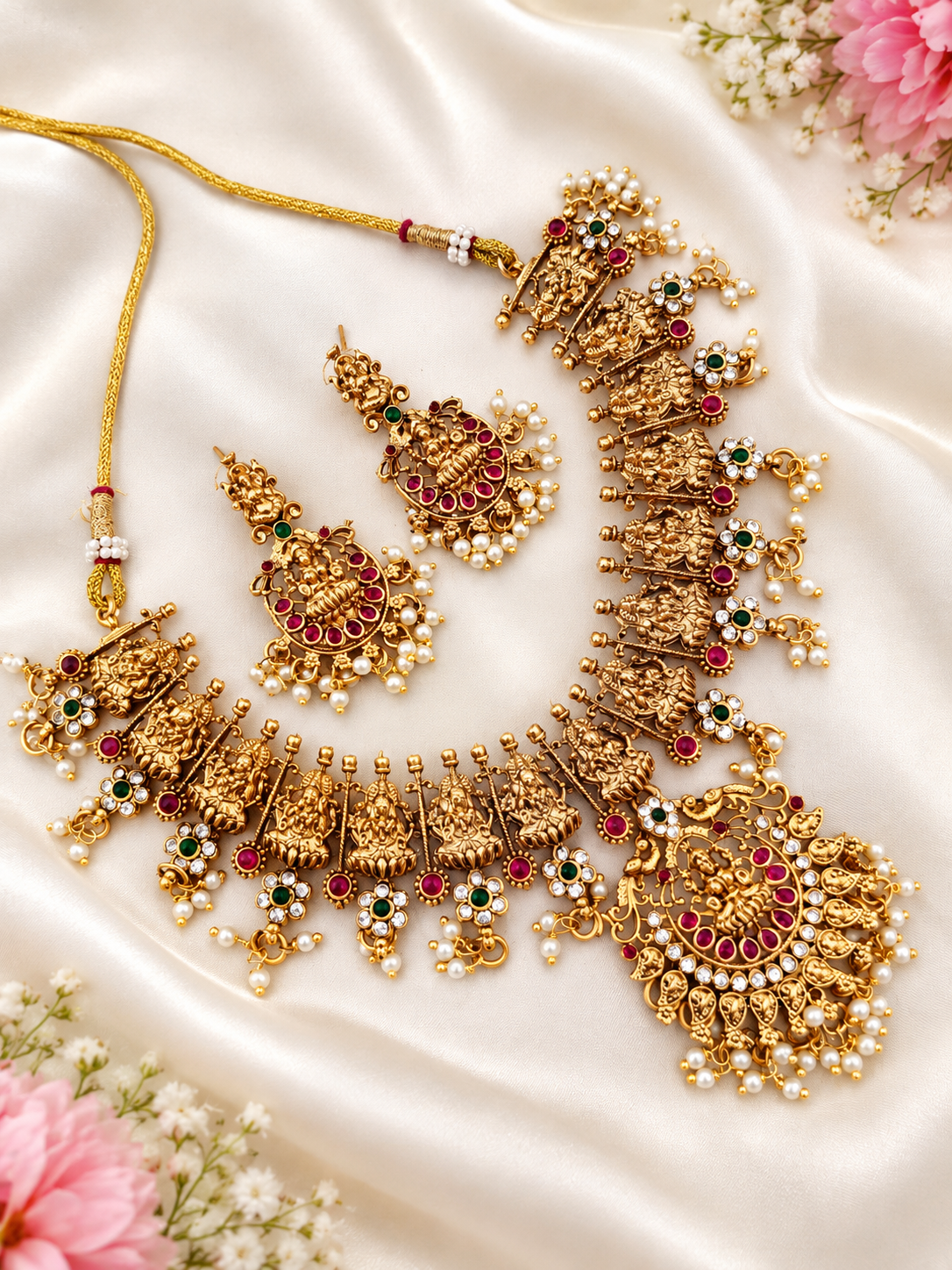 Royal Lakshmi Peacock Haram