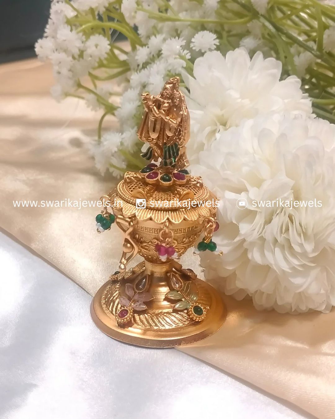 Radhe Krishna Kum Kum Box