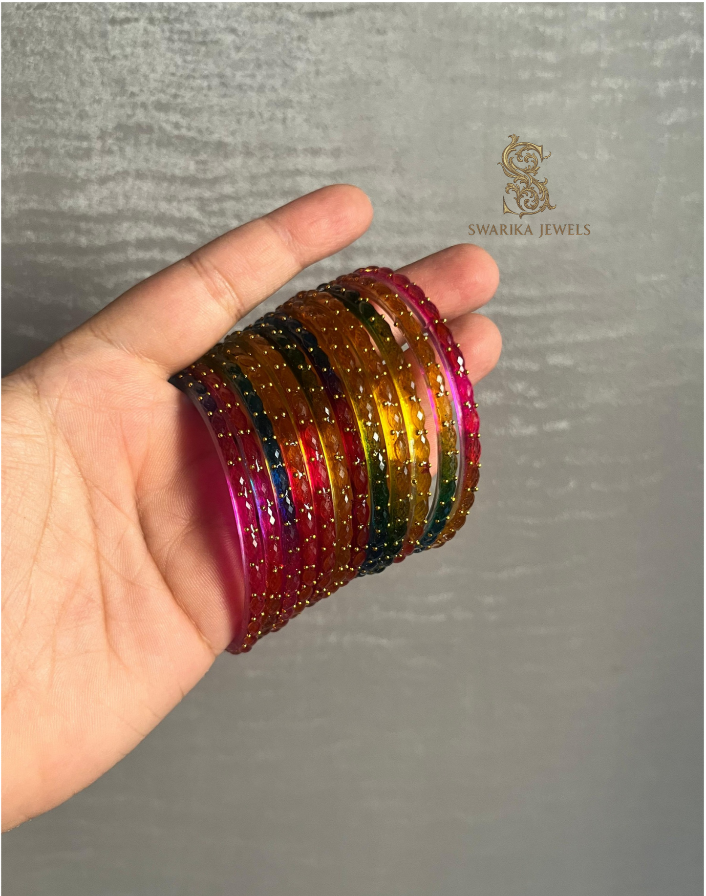 Raindrop Bangles(Dark)
