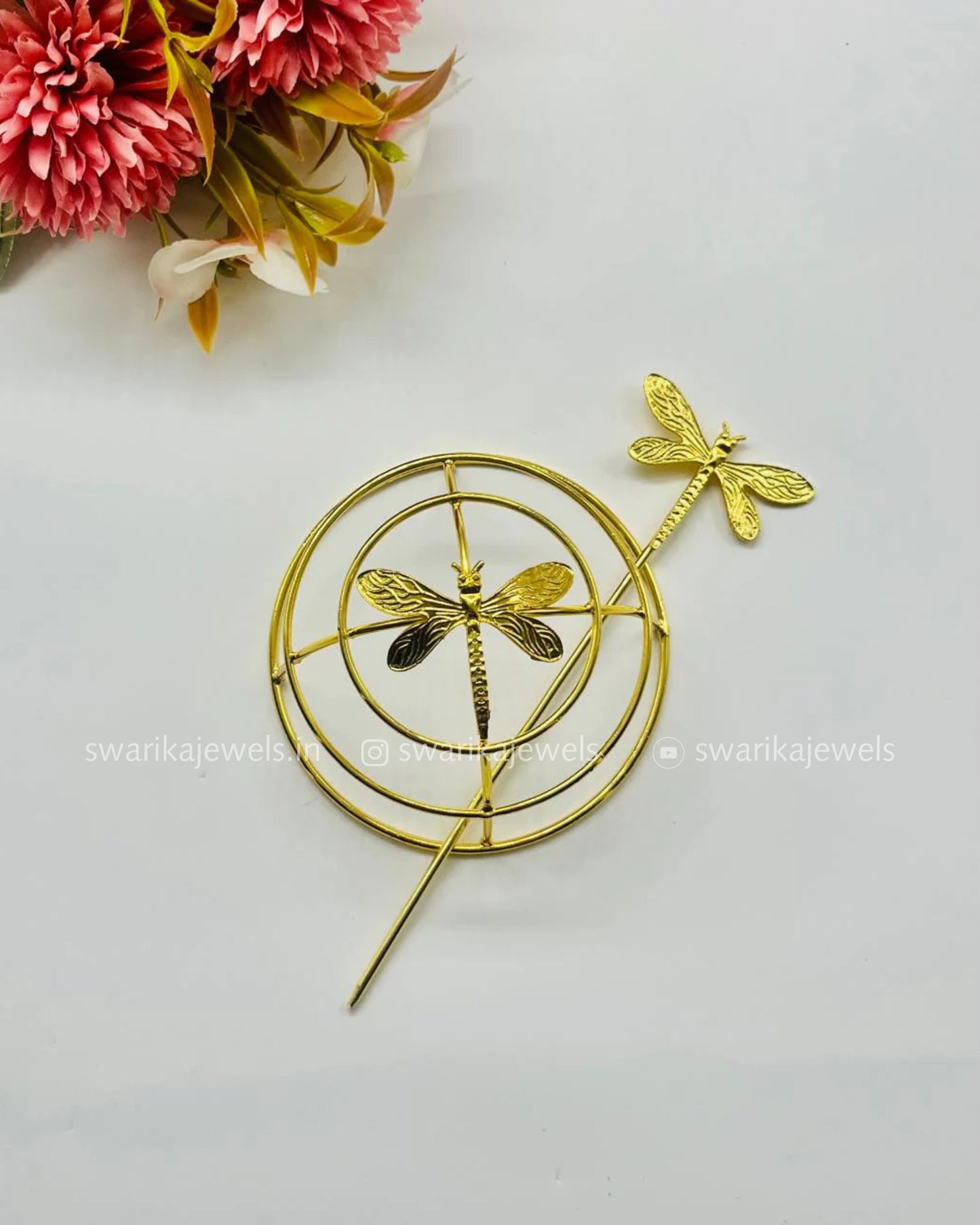 Butterfly Gold Bun (metal)